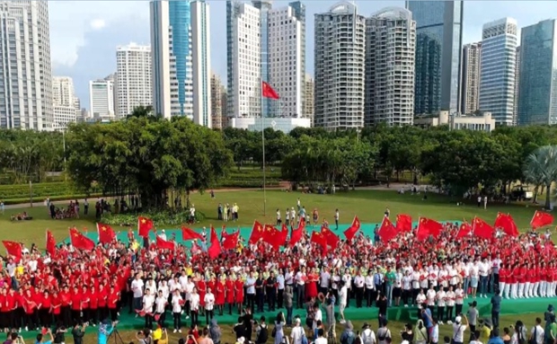 深情告白祖國！海南全省各界合唱系列經(jīng)典歌曲 慶祝新中國成立70周年